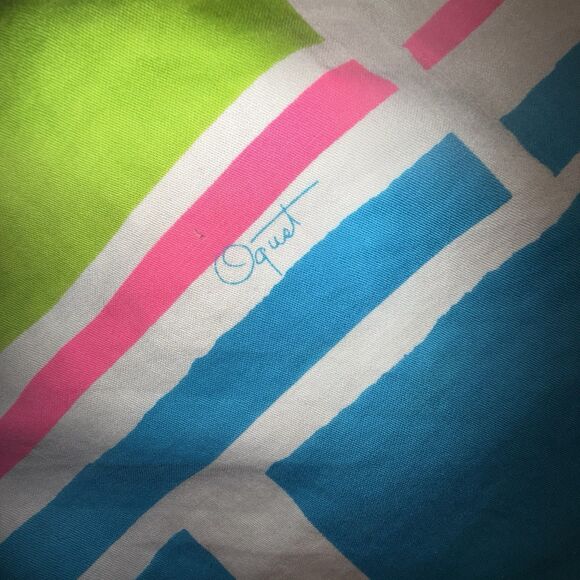 Catherine Ogust For Penthouse Gallery Multi-Colored Shirt Dress/Tunic Size Small - Picture 11 of 16